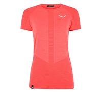 T-shirt Salewa Zebru Alpine Wool Responsive manica corta rosa donna - XL
