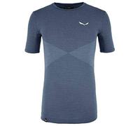 Salewa Zebru Responsive Short Sleeve T-shirt Blu S Uomo