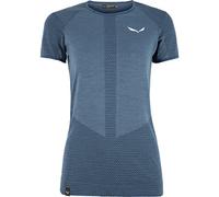 SALEWA Zebru T-Shirt Responsive S/s, Donna, Dark Denim, 48/42