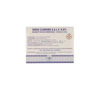 Salf Sodio Cloruro 0.9% - Solvente Per Uso Parenterale 5 Fiale Da 10 ml