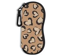 SALGIA Custodia per Occhiali da Sole, Custodia Occhiali Neoprene, Astuccio Occhialis con Moschettone, Scomparto con Cerniera per Occhiali, Montature, Chiavi, Matite, Carte E Monete (C)