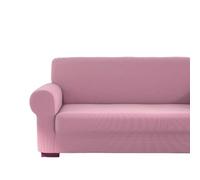 SalGiu Copridivano Elasticizzato Copripoltrona Adattabile Universale Tinta Unita (Poltrona, Cipria)