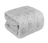 SalGiu Set Completo Trapunta e Paracolpi Neonato Per Culla Lettino Piumone Double Face Invernale (Grigio)