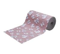SalGiu Tappeto Cucina al Metro Fantasia Fiocco Passatoia Antiscivolo Lavabile Gommato Pvc (2 Metri, Cipria)