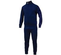 SalGiu Tuta Bambino Blu Completa Con Zip Cotone Estiva Senza Cappuccio Sportiva Scolastica Ragazzo Unisex (IT, Età, 7 anni, Regular, Senza Strisce)