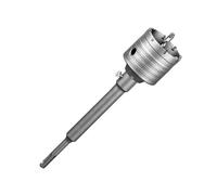 SALI Corona per trapano 68mm SDS Plus M22 filettatura adattatore SDS Plus 220mm sega a tazza per fori murali set di seghe a tazza con punta di centraggio in metallo duro per muratura pietre naturali