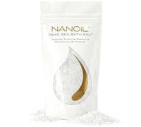 Sali da bagno Mar Morto Nanoil 500g - 100% naturale e puro sale da bagno, rilassamento e disintossicant, sali del mar morto per pediluvio, sale per i piedi