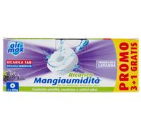 Sali mangiaumidità Air Max Tab 4 ricariche gr 450 lavanda