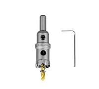 SALI Punta per Trapano a Corona in Metallo Duro TCT Punta per Trapano a Corona TCT con Punta di Centraggio Rivestita in Titanio Ideale per Forare Acciaio Inossidabile, Ferro, Leghe, Legno, Plastica (Ø