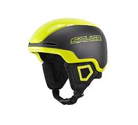 SALICE 56-61 Nero-Giallo, Casco Sci con ROTORE TG Unisex Adulto
