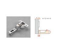 SALICE CERNIERA AMMORTIZ C7A6PE9 COLLO 18 110 GRADI