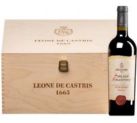 Salice Salentino 50° Vendemmia Riserva DOC 2021 6 bottiglie in cassetta di legno 4,5 l