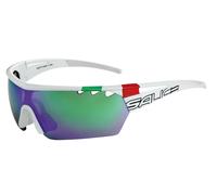 Salice Salice 006 Ita Occhiali Da Sole Unisex Bianco Sport Verde