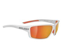 Salice Salice 014 Occhiali Da Sole Unisex Bianco Sport Rosso