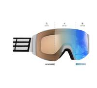 Salice Salice 105 Otg Maschera Da Sci Unisex Bianco Sport Viola