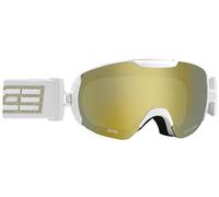 Salice Salice 604 Maschera Da Sci Unisex Bianco Sport Oro