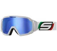 Salice Salice 618 Ita Maschera Da Sci Unisex Bianco Sport Blu