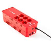 Salicru SPS 650 HOME Sistema de Alimentacion Ininterrumpida - SAI/UPS - de 650 VA Off-line Multibase - Color Rojo