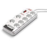 Salicru SPS.SAFE 7 protezione da sovraccarico 7 presa(e) AC 230 V 1,8 m Bianco
