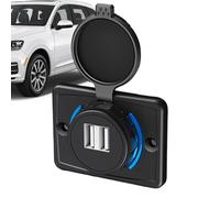 Salida USB Para Vehículos Recreativos, Puerto USB - Salida USB De 3,1 A Puertos USB Para Vehículos Recreativos | Reemplazo Del Adaptador De Salida USB De Luz Indicadora, Enchufe USB Para Coche, Cargad