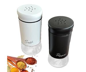 Saliera,2 Pezzi Bottiglia Dispenser per Condimenti | Dispensatore Di Condimenti Da Picnic - Per Cuochi Domestici Appartamento Tavolo Da Pranzo Patio Colazione Picnic Camper Ufficio Buffet