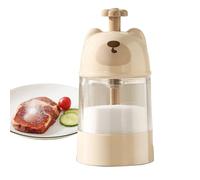 Saliera, bottiglia dosatrice per condimenti per un controllo accurato del sapore, design facile da versare con corpo in, barattolo per condimenti per cucinare cottura barbecue da viaggio, 6 x 13