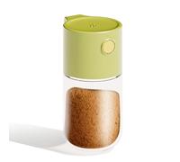 Saliera e pepe, dosatore quantitativo, strumento per il controllo del condimento, contenitore da cucina, shaker da cucina regolabile per pasti a casa, cucina in campeggio, uso quotidiano
