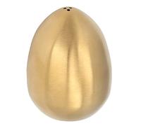 Saliera e Pepe in Acciaio Inossidabile con 3 Fori Regolabili Oro per Uso Domestico Elegante