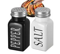 Saliera E Pepiera | Decorazione Per La Tavola Da Pranzo In Da 80ml,2 Pezzi Barattoli Per Condimenti - Per Cucina Sala Da Pranzo Ristoranti Catering All Aperto Campeggio Festa Picnic