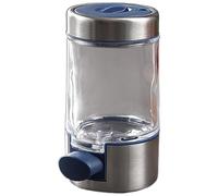 Saliera in con coperchi, bottiglia per spargere sale, dispenser di sali ricaricabili, set dispenser per pepe e sale, shaker per condimenti da tavola, utensili da cucina per zucchero, pepe, sale