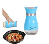 Saliere E Pepe - Saliere Ricaricabili, Saliere E Pepe Da Agriturismo | Dispenser Di Spezie Con Fori Acquirenti, Set Di Macinini Per Spezie Per Pepe Nero E Sali Di Mare (4,72 X 2,2