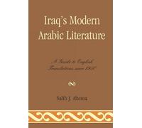 Salih J. Altoma Iraq's Modern Arabic Literature (Copertina rigida)
