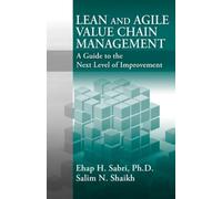 Salim Shaikh Ehap Sabri Sa Lean and Agile Value Chain Managem (Copertina rigida)