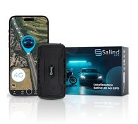 Salind 20 4G, Tracker GPS per Auto, Barche e Altri Veicoli, Localizzatore con App, Magnete Integrato, Batteria a Lunga Durata (Fino a 180gg in Modalità Standby) e Monitoraggio in Tempo Reale