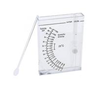 Salinity Tester Sea Specific Gravity Test for Fish Tank Pond Water Saltwater Freshwater Accurate