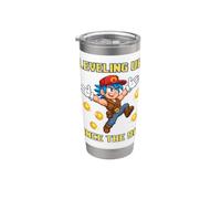 Salire di livello dagli anni '90 Design della moneta di Bicchiere termico in acciaio inox doppia parete