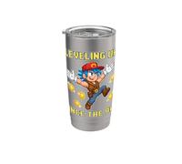 Salire di livello dagli anni '90 Design della moneta di Bicchiere termico in acciaio inox doppia parete