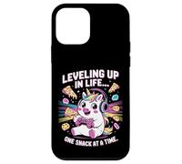 Salire di livello nella vita uno spuntino alla volta Unicorn Gamer Custodia per iPhone 12 mini