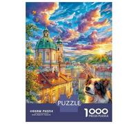 Salisburgo_ Austria Puzzle 1000 Pezzi, Jigsaw Puzzle Difficili Per Adulti E Ragazzi Dai 14 Anni in Su, Home Giochi Puzzle 38x26cm/1000pcs