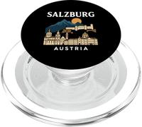 Salisburgo Austria Retro Alpine Old Town Viaggi Musica Austriaca PopSockets PopGrip per MagSafe