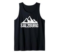 Salisburgo Austria Viaggio Souvenir Design Austria Montagna Austria Canotta