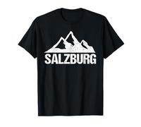 Salisburgo Austria Viaggio Souvenir Design Austria Montagna Austria Maglietta