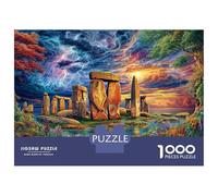 Salisbury Plain - Regno Unito Puzzle 1000 Pezzi, Jigsaw Puzzle Difficili Per Adulti E Ragazzi Dai 14 Anni in Su, Home Giochi Puzzle 70x50cm/1000pcs