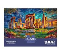 Salisbury Plain - Regno Unito Puzzle 1000 Pezzi, Jigsaw Puzzle Per Adulti E Ragazzi Dai 14 Anni in Su, Giochi Stimolanti Per Tutta La Famiglia 70x50cm/1000pcs