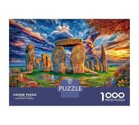 Salisbury Plain_ Regno Unito Puzzle 1000 Pezzi | Puzzle Per Adulti E Bambini | Per Tutta La Famiglia | Con Una Misura Di 52x38cm/1000pcs