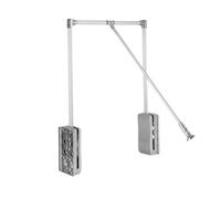 Saliscendi Appendiabiti Armadio Asta Basculante Portata 12kg Movimento Assistito