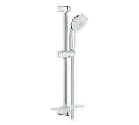GROHE Saliscendi doccia New Tempesta Cromo con asta, doccetta e portaoggetti