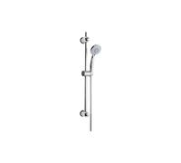 Set saliscendi MALI asta per doccia 72 cm metallo cromato con doccetta 3 getti