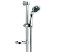 SALISCENDI DOCCIA MAGIC COMFORT CROMATO CON DOCCETTA 5 GETTI E PORTASAPONE