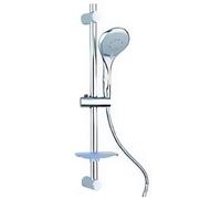 SALISCENDI DOCCIA SOFFIONE colonna doccetta METAFORM COMET TAKE CARE cromato